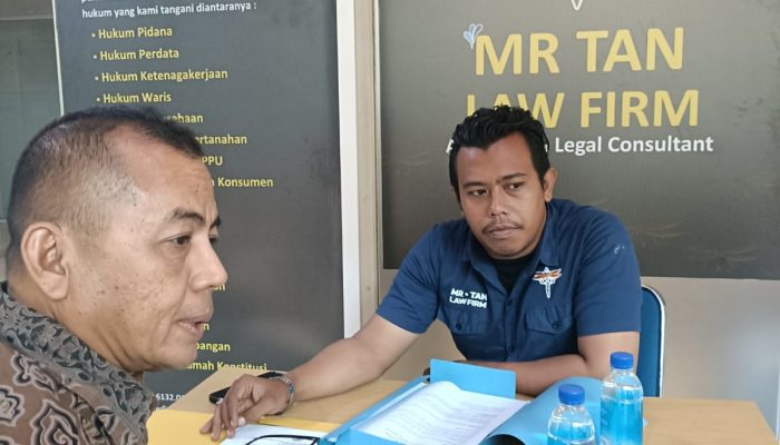 Sambangi Mr Tan Law Firm, Sayid Konsultasi Dugaan Tindak Pidana