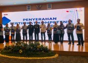 Sekretaris Inspektorat Provinsi Banten Raih Sertifikat Kompetensi Penyuluh dan Kompetensi Auditor Forensik