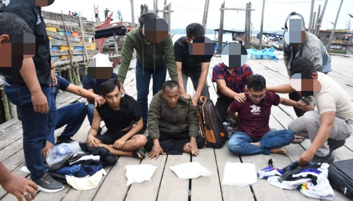 TNI AL Gagalkan Penyelundupan 4,5 Kg Sabu di Perairan Asahan