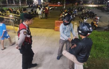 Cegah Aksi Kriminal Unit Patroli Perintis Presisi Pores Banjar Himbau Kamtibmas Pada Malam Hari