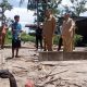 Wabup Sergai Janji Bangun Kembali Rumah Korban Puting Beliung dan Bantu Perlengkapan Sekolah Anak