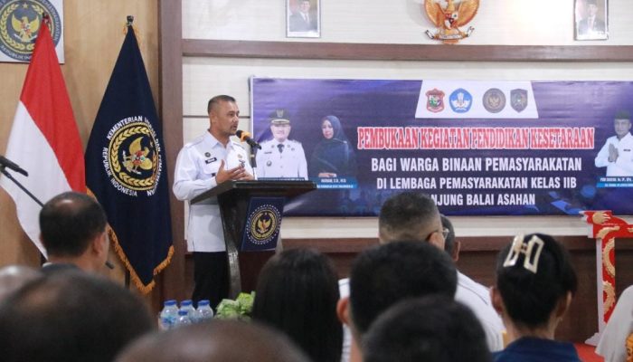LAPAS Tanjungbalai Laksanakan Pembukaan Agenda Pendidikan Kesetaraan