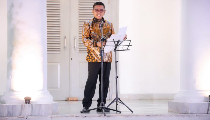 Parade Pembacaan Puisi, Gubernur Banten Andra Soni Bacakan Puisi Karya Chairil Anwar