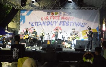 Perdana Polres Banjar Gelar Car Free Night Citanduy Festival, Guncang Warga Kota Banjar
