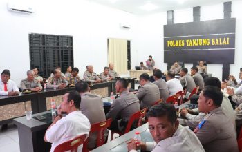 Polres Tanjungbalai Gelar Laporan Kesatuan Sertijab Kapolres