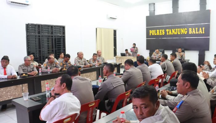 Polres Tanjungbalai Gelar Laporan Kesatuan Sertijab Kapolres