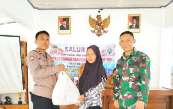 Polri dan TNI Bersinergi dalam Penyaluran PMT Stunting: Bentuk Apresiasi Kapolres Ciamis