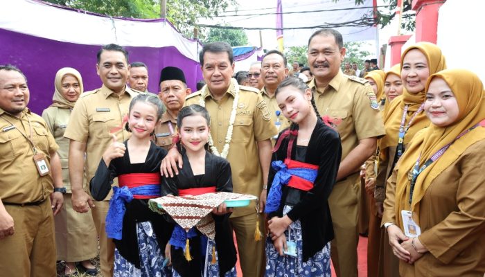 Maskota Dampingi Bupati Maesyal Resmikan Musala Belimbing Manis