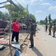 Atasi Masalah Kawasan Kumuh, Camat dan Tramtib Pamulang Bongkar Bangli dan Opsih TPST