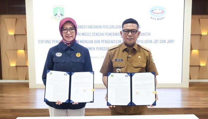 Perkuat Distribusi BBM Subsidi, Gubernur Banten Andra Soni Sepakati Kerjasama Dengan BPH Migas