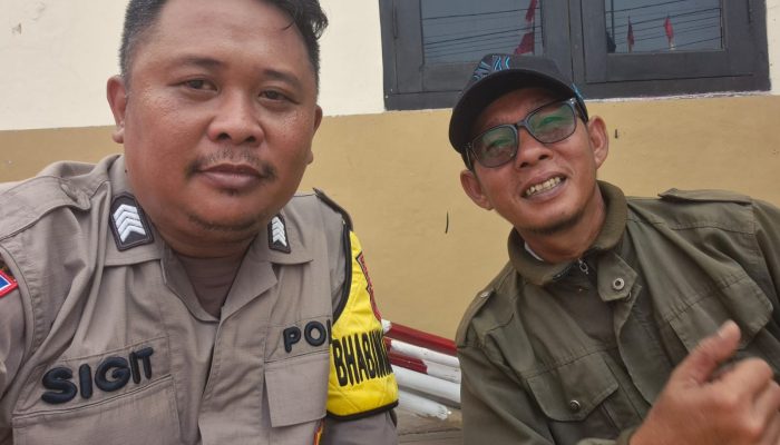 Polsek Kronjo Lakukan Sambang dan Himbauan Kamtibmas, Warga Diminta Aktif Laporkan Gangguan
