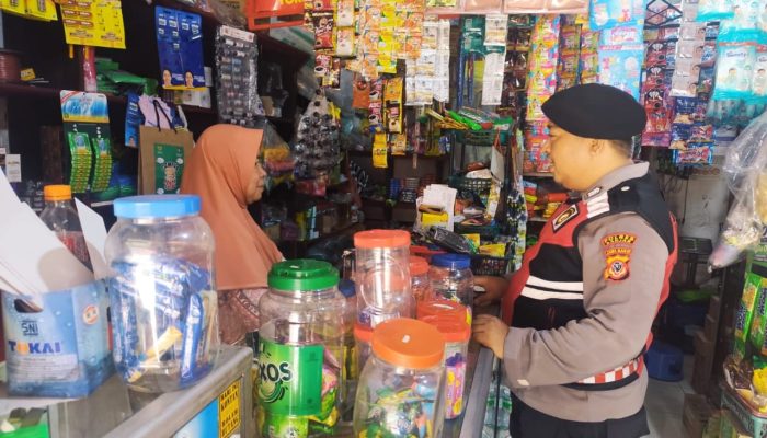 Sat Samapta Polres Banjar Patroli Dialogis, Sasar Pelaku UMKM di Kota Banjar
