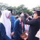 Kapolres Banjar Bertindak Sebagai Pembaca Teks Pembukaan UUD 1945 Pada Upacara Peringatan HUT ke-80 RI Tingkat Kota Banjar