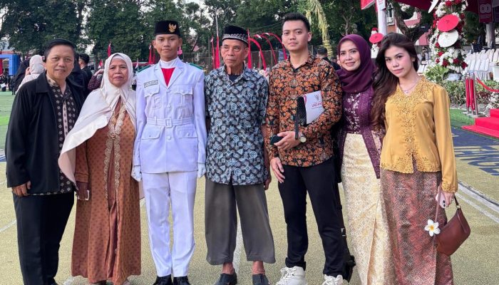 Gibran Anak Wartawan Haru Jadi Anggota Paskibra Kota Tangerang