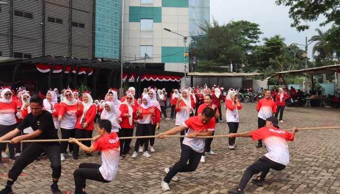 Dinkes Tangsel Tingkatkan Kekompakan Melalui Lomba HUT ke-80 RI