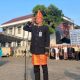 HUT RI, Pegawai BRI Pandeglang Gunakan Pakaian Wastra Nusantara
