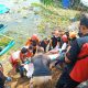 Polres Ciamis Datangi TKP Bantu Evakuasi Penemuan Mayat di Sungai Citanduy