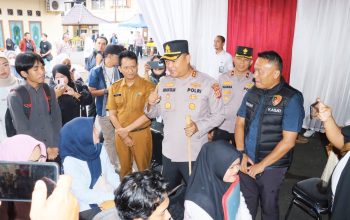 Ribuan Pencari Kerja Serbu Job Fair Polres Ciamis