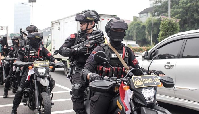 Polda Metro Jaya Gelar Patroli Skala Besar, TNI-Polri Siap Tindak Tegas Pelaku Anarkis