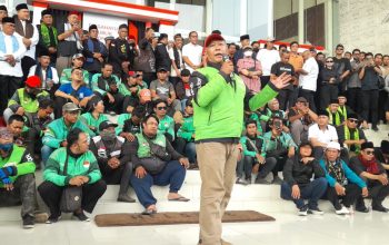 Ojol Tangsel Aksi Damai di DPRD, Tegaskan Komitmen Jaga Kondusifitas Kota