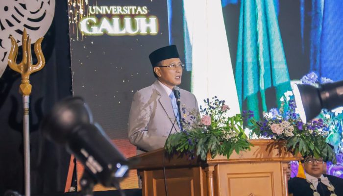 Polri Hadiri Wisuda Sarjana Universitas Galuh Ciamis