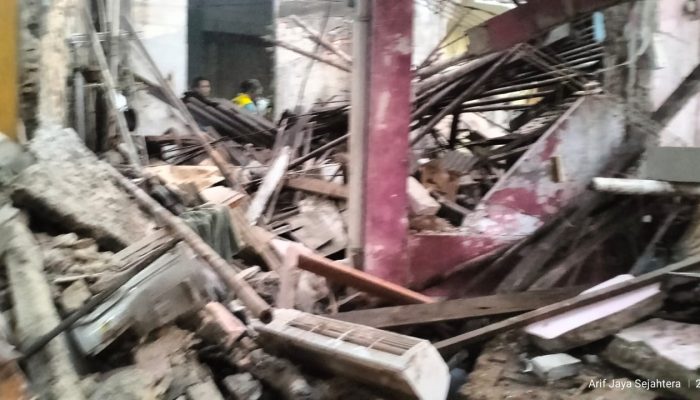 Ledakan di Pamulang Tangsel, Tujuh Warga Luka dan 13 Rumah Rusak
