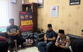 Satresnarkoba Polres Banjar Gelar Jumat Berkah Santuni Anak Yatim Piatu