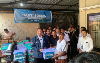 BNN Salurkan 2.000 Paket Sembako untuk Korban Banjir