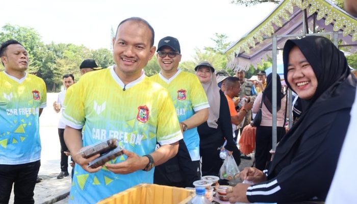 Tanjungbalai Menuju Kota Sehat, Wali Kota Mahyaruddin Salim Launching Car Free Day 2025