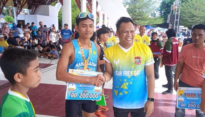 Kapolres Tanjungbalai Hadiri Launching Car Free Day