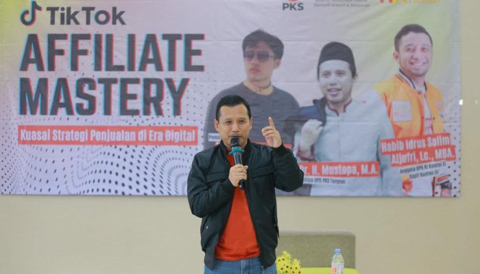 PKS Tangsel Gandeng Habib Idrus, Gelar Pelatihan Affiliate TikTok & Shopee