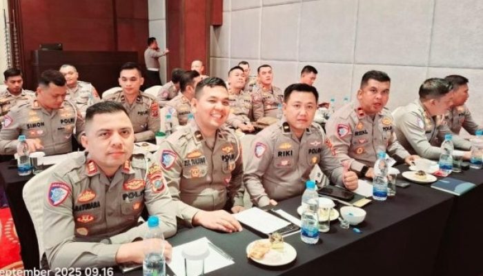 Sat Lantas Polres Tanjungbalai Ikuti Sosialisasi Evaluasi Signal