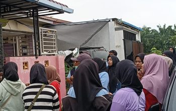 Belasan Emak-Emak Relawan SPPG Datangi Rumah Wartawan di Sergai, Protes Unggahan TikTok Soal Limbah