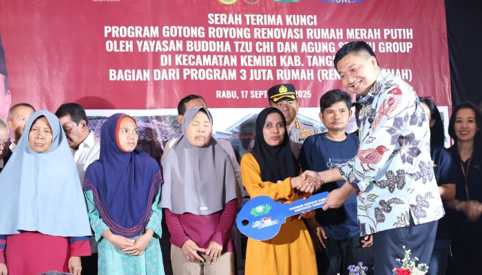 Menteri Perumahan dan Kawasan Pemukiman Apresiasi Bedah Rumah di Kab Tangerang