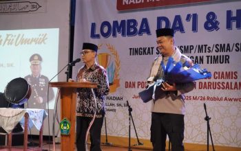 Kapolres Ciamis Hadiri Gebyar Maulid Nabi di Ponpes Darussalam