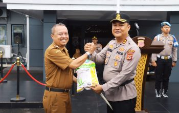 Polres Ciamis Terima Bantuan Benih Jagung 16 Ton