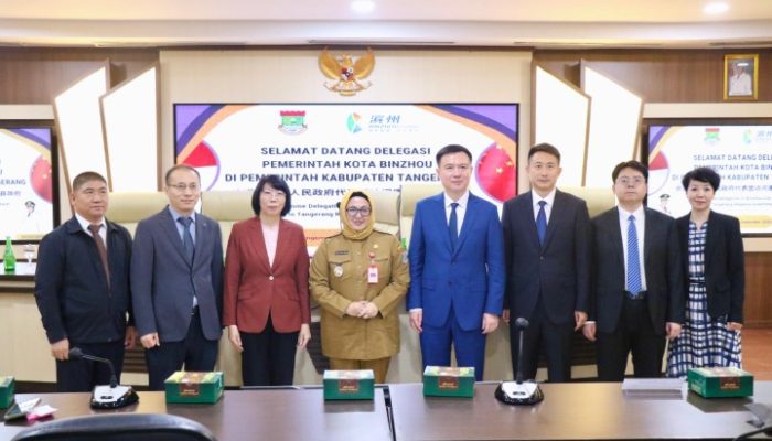 Hj Intan Terima Kunjungan Delegasi Kota Binzhou, Tiongkok