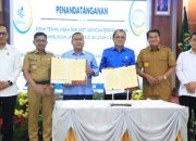 Perumdam TKR Kab. Tangerang Hibahkan Aset dan Layanan Air Bersih di Wilayah II Kota kepada Perumda Tirta Benteng Kota Tangerang