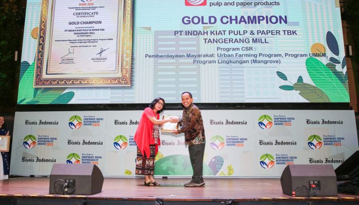 APP Group Raih Apresiasi di BISRA 2025 Melalui Indah Kiat Tangerang dan Perawang Mill