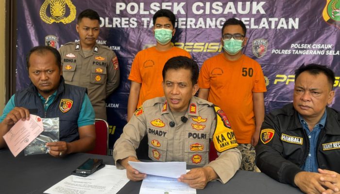 Komisaris dan Direktur di Cisauk Gelapkan Dana Perusahaan, Uang Dipakai Judi Online