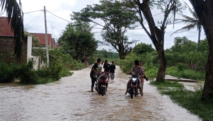 Banjir Capai 1,2 Meter, Puluhan Rumah di Sergai Terendam Air