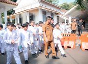 Gubernur Banten Andra Soni Ajak Ratusan Siswa SD Belajar Sejarah di Gedung Negara