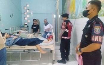 Sat Samapta Polres Banjar Monitor Korban Keracunan MBG di Sejumlah Rumah Sakit