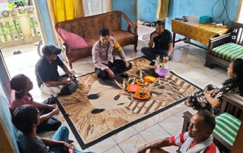 Unik Dengan door to door Bhabinkamtibmas Desa Raharja Serap Informasi Kamtibmas dari Warga