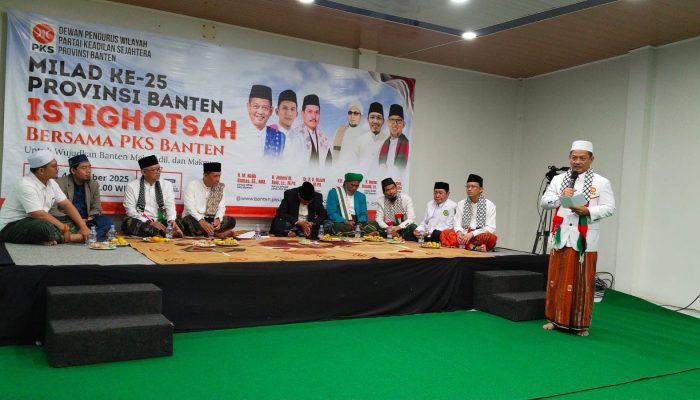 PKS Banten Gelar Istighosah Bersama, Syukuri Milad ke-25 Provinsi Banten
