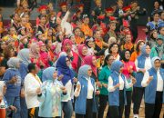 Tinawati Andra Soni Semangati Tim Banten di Lomba Senam Kreasi Nasional 2025