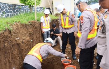 Peletakan Batu Pertama, Polres Ciamis Segera Miliki 4 Venue Olah Raga di Makopolres