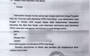Beredar Surat Dinas, Rotasi dan Mutasi pejabat Kota Banjar dipertanyakan