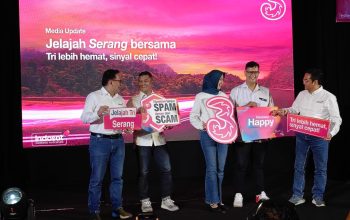 Jangkau Hingga 96 Persen Masyarakat Serang, Tri Berikan Pengalaman Digital Terbaik