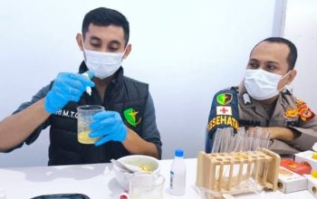 Pastikan MBG Aman, Dokkes Polres Ciamis Foodsafety ke SPPG Dapur Sehat Kemala